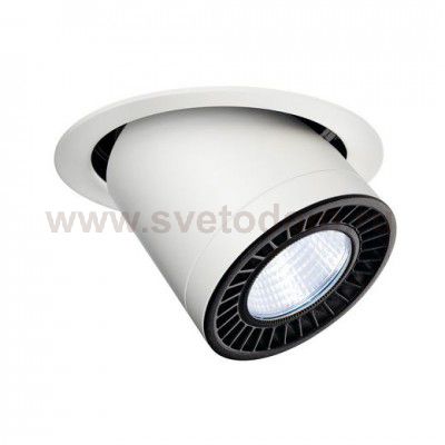 SLV 118171 SUPROS MOVE Deckeneinbau- leuchte, rund, wei?, 4000lm 4000K, SLM LED, 60° Reflektor