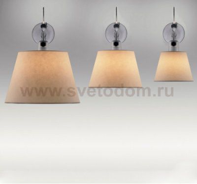 Настенный светильник бра Artemide 1186010A+0780010A TOLOMEO PARETE DIFFUSORE