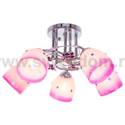 Люстра эконом Экономсвет 1190YX/5CR PP