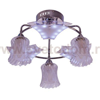 Светильник ЭкономСвет 11932A/3CR WT LED