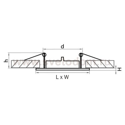Светильник точечный Lightstar 11950 LEGA11