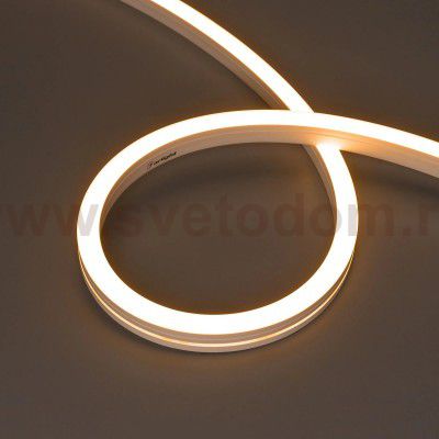 Гибкий неон Arlight 9,6W/m 140LED/m 2835SMD теплый белый 5M MOONLIGHT-SIDE-A140-12x17mm 24V Warm2400 042782 