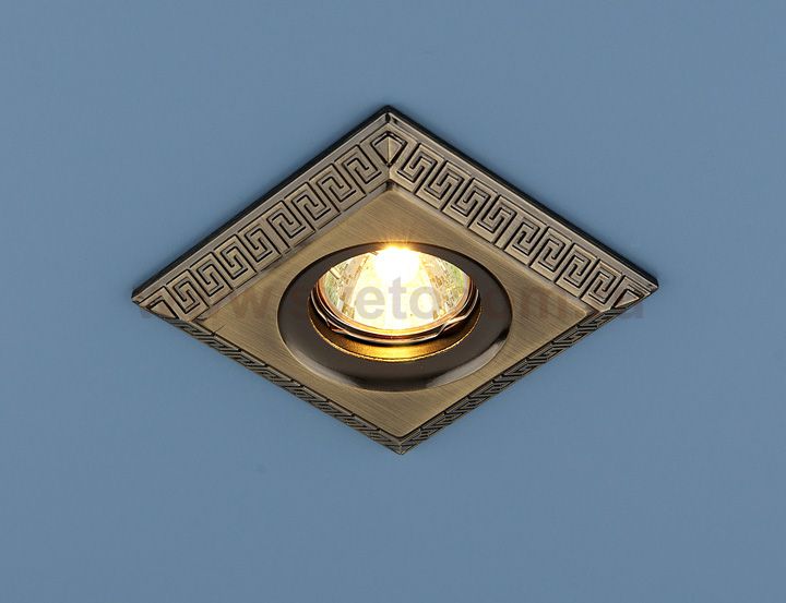 Светильник Elektrostandard 120091 бронза