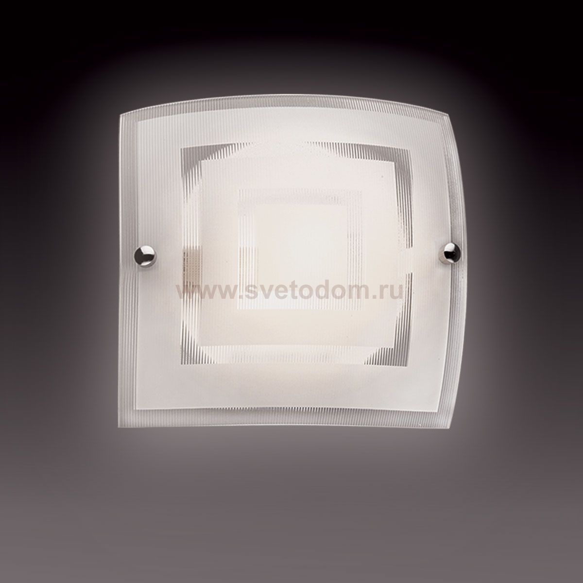 Светильник Сонекс 1201 хром Cube