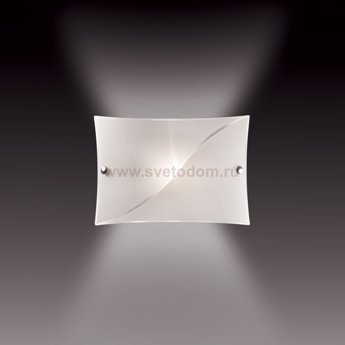 Светильник Сонекс 1203 белый/хром Lora