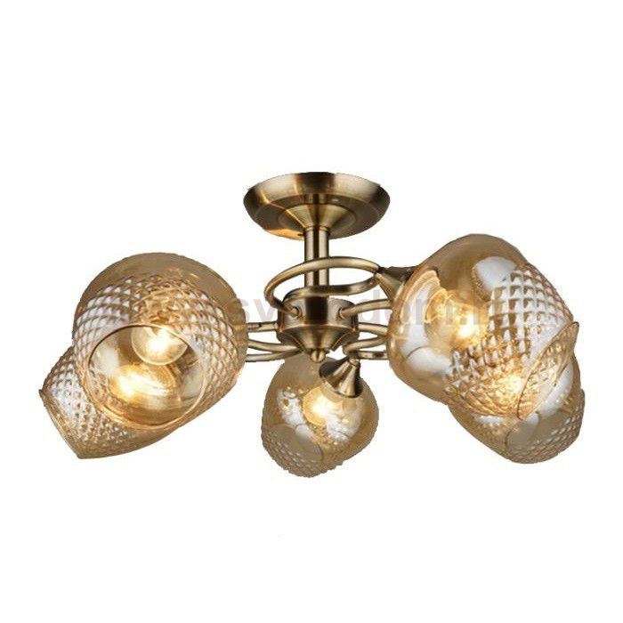 Люстра классическая 12114/5ZAB AMB Экономсвет