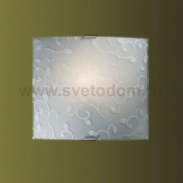 Светильник Сонекс 1211 белый/хром Snow