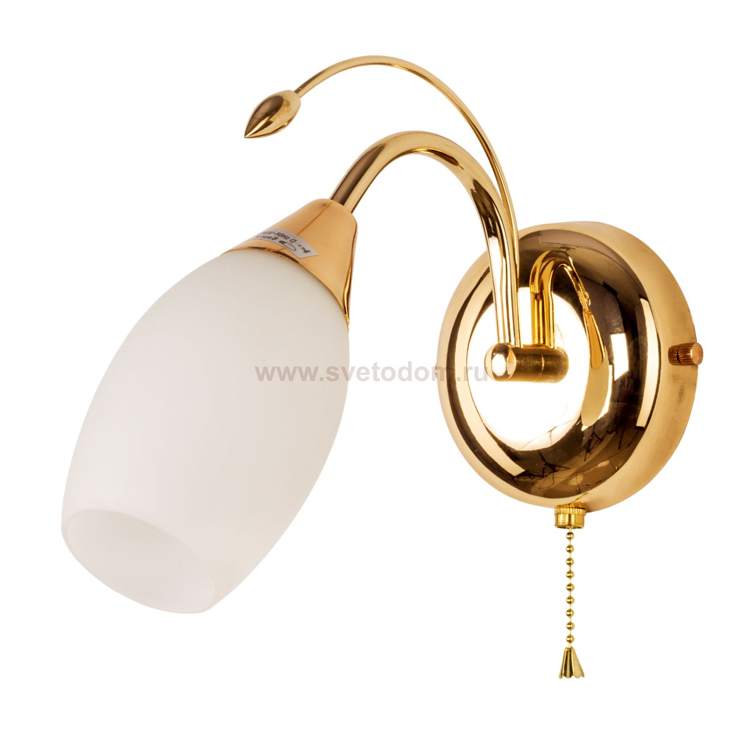 Настенный светильник бра 12121/1wFGD MK Экономсвет