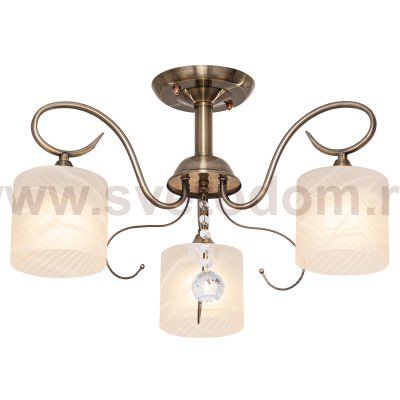 Люстра классическая Экономсвет 12124/3AB WT