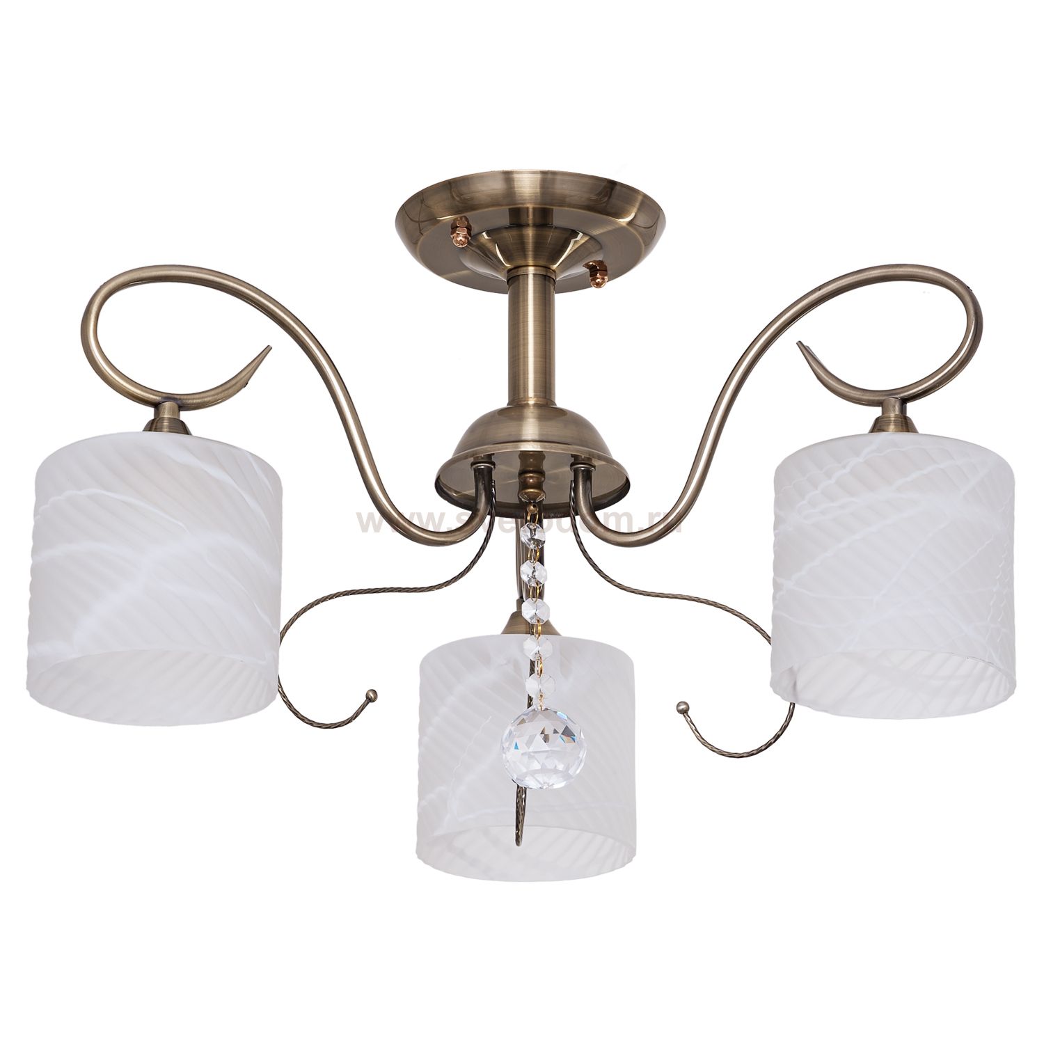 Люстра классическая Экономсвет 12124/3AB WT