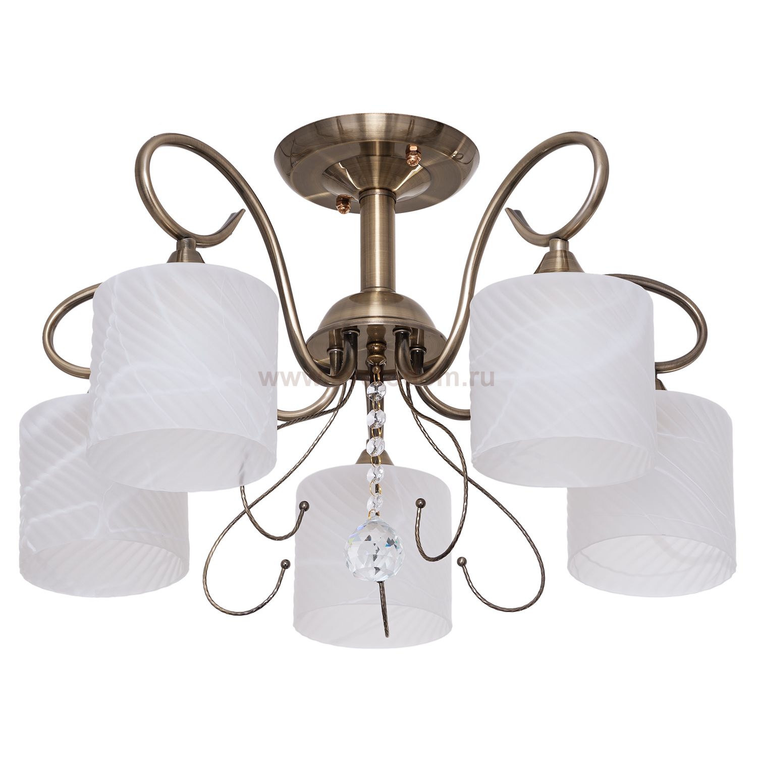 Люстра классическая Экономсвет 12124/5AB WT