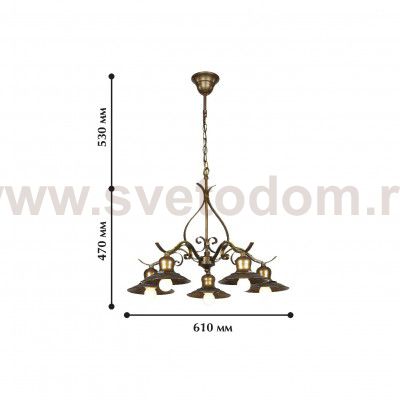 Люстра Favourite 1213-5P