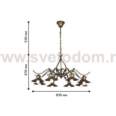 Люстра Favourite 1213-8P