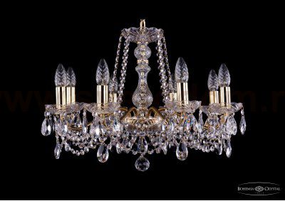 Люстра хрустальная Bohemia Ivele 1214/8/200/G