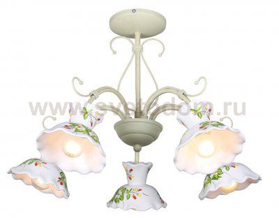 Люстра с керамическими плафонами Favourite 1215-5P