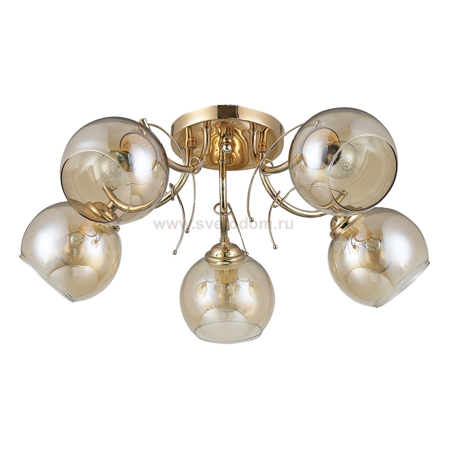Люстра классическая Экономсвет 12152/5FG CP