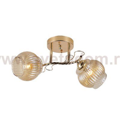 Люстра эконом 12170/2FGD AMB ЭкономСвет