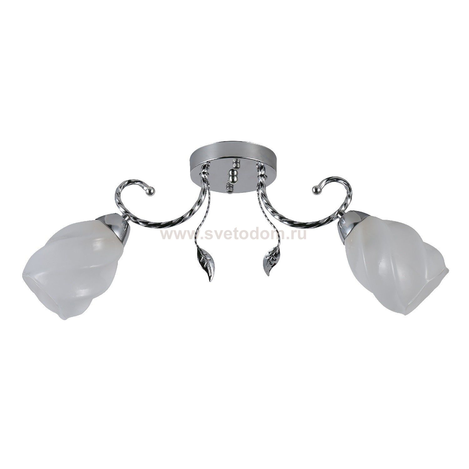 Люстра эконом 12172/2CR WT ЭкономСвет
