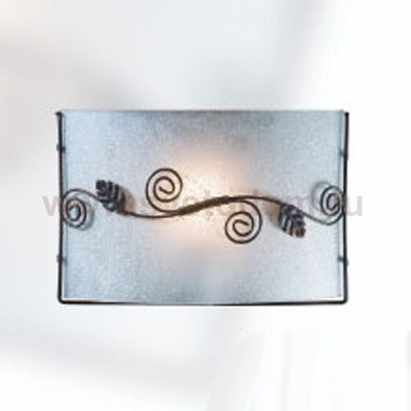 Светильник Сонекс 1218/A белый/коричневый Rizo