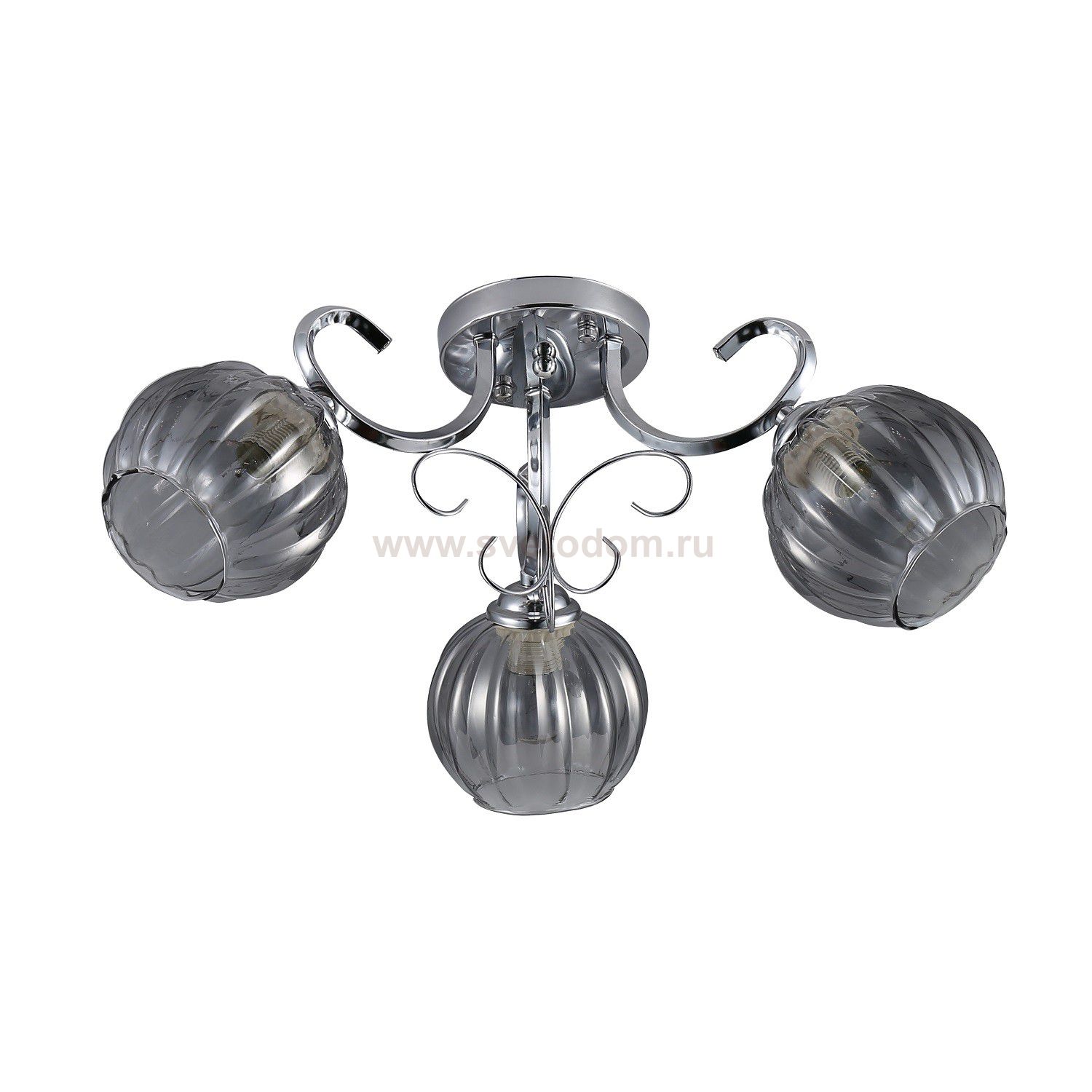 Люстра эконом 12187/3CR SM ЭкономСвет