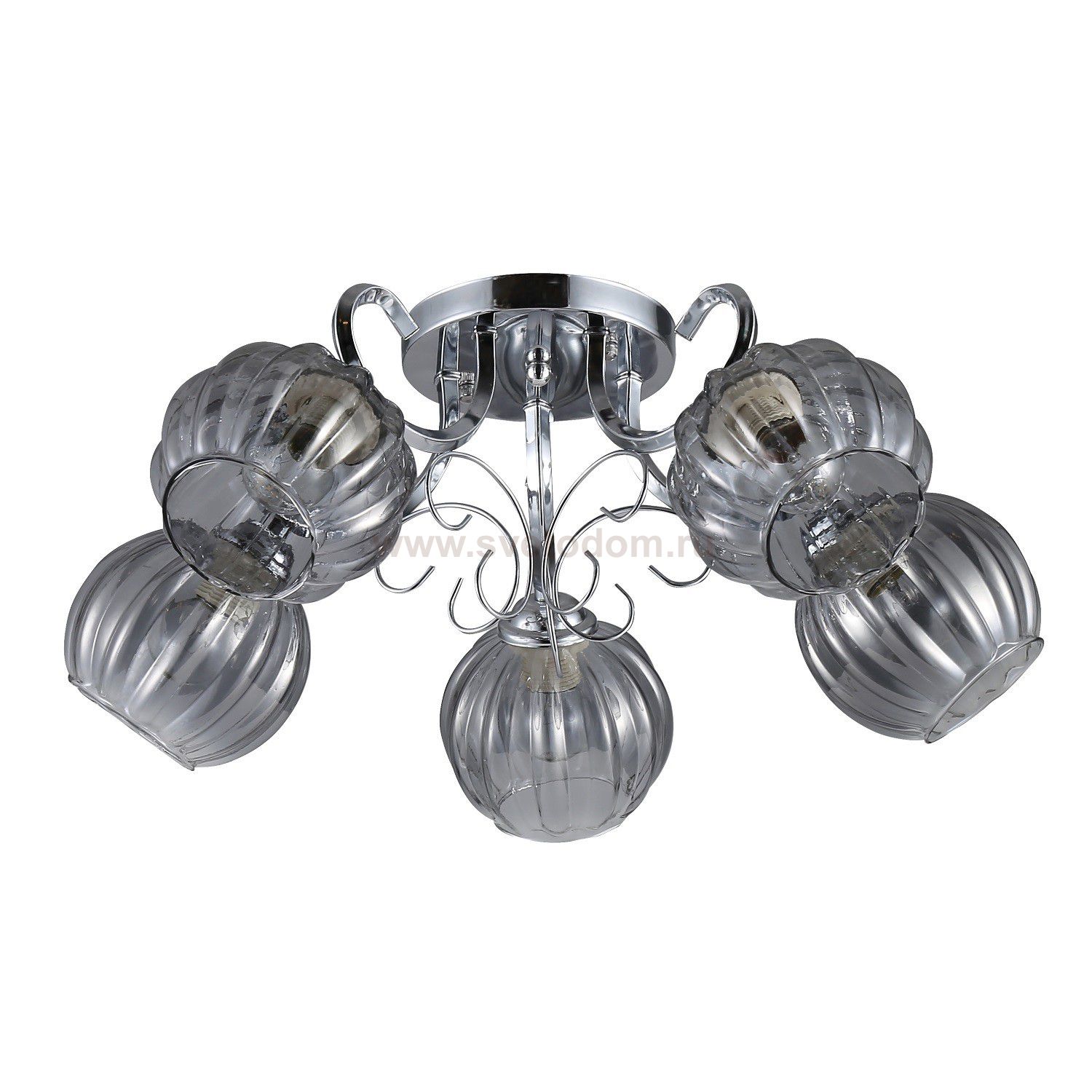 Люстра эконом 12187/5CR SM ЭкономСвет