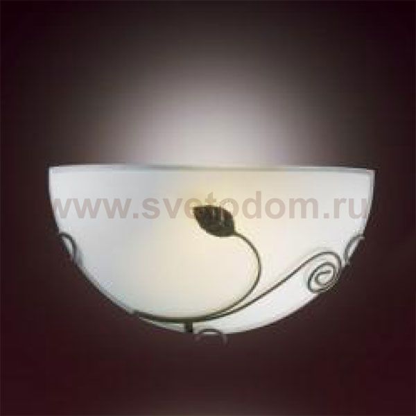 Светильник Сонекс 1221/A белый/коричневый Flora