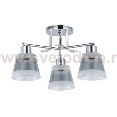 Люстра классическая 12225/3CR WT+GR Экономсвет