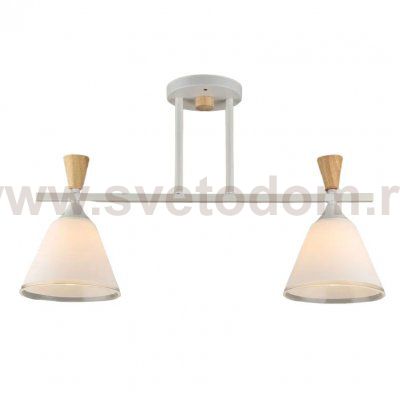 Люстра в стиле модерн 12256/2WT+WD WT ЭкономСвет