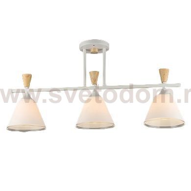 Люстра в стиле модерн 12256/3WT+WD WT ЭкономСвет
