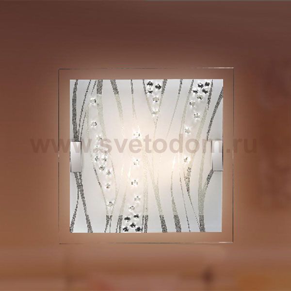 Светильник Сонекс 1227 Kadia белый/хрусталь