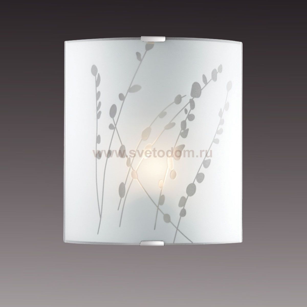 Светильник бра Сонекс 1228/M никель/белый MAREA