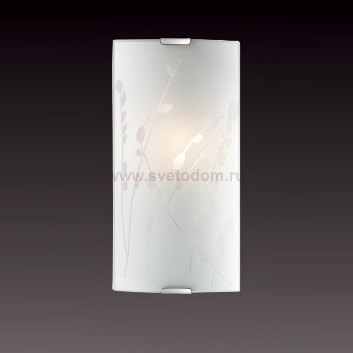 Светильник бра Сонекс 1228/S никель/белый MAREA