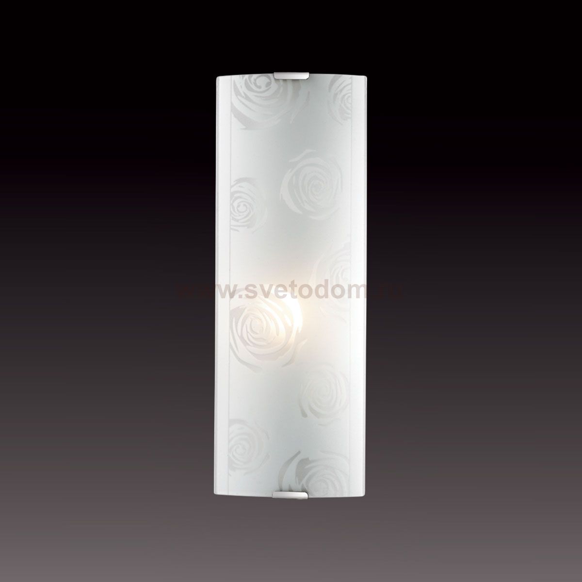 Светильник бра Сонекс 1229/L никель/белый PAVIA