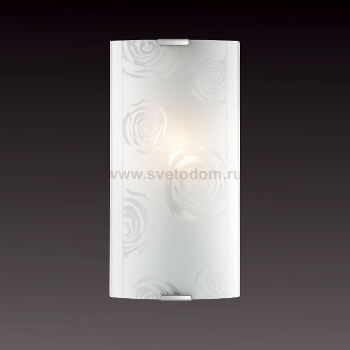 Светильник бра Сонекс 1229/S никель/белый PAVIA