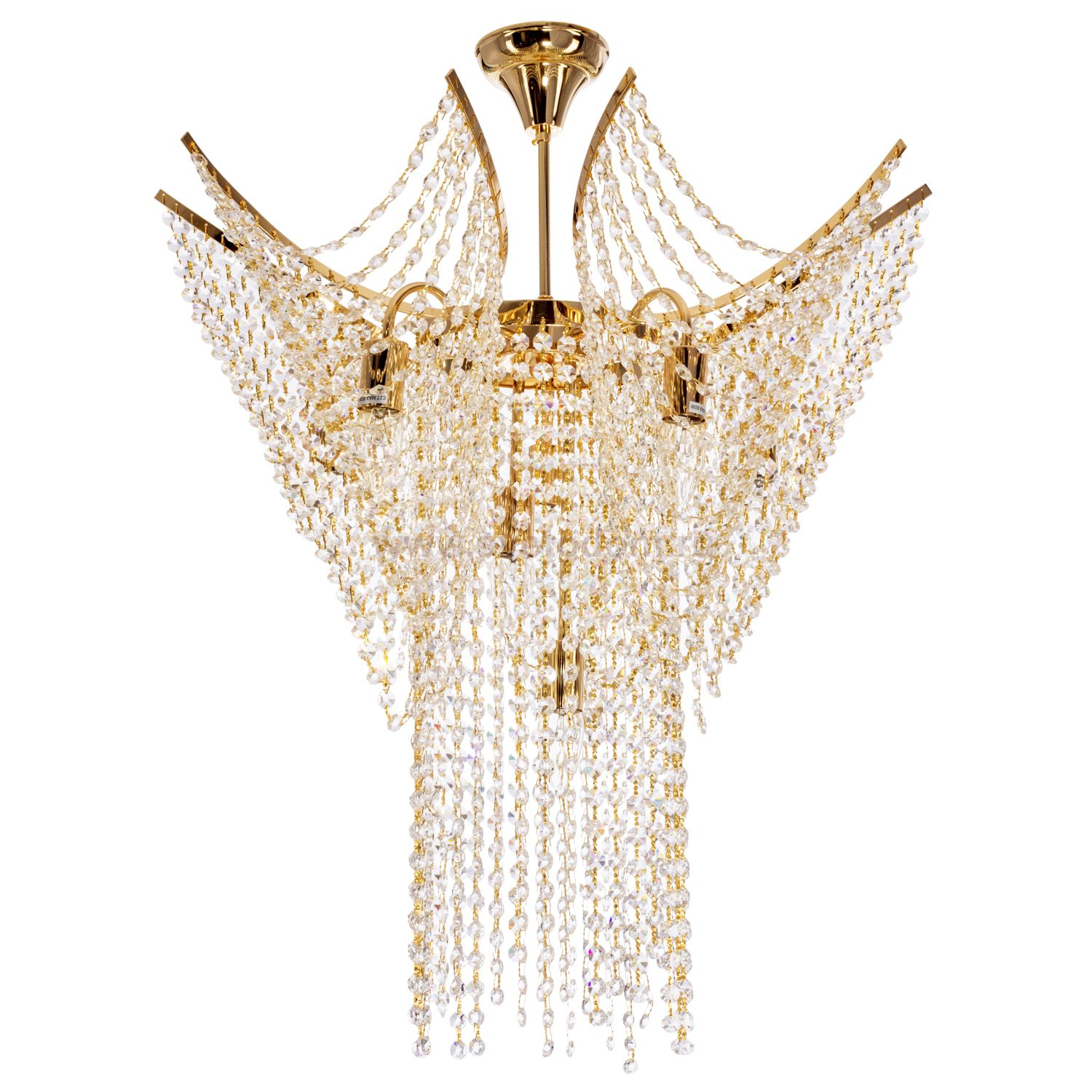 Люстра с хрусталем Экономсвет 12308A/7FGD WT