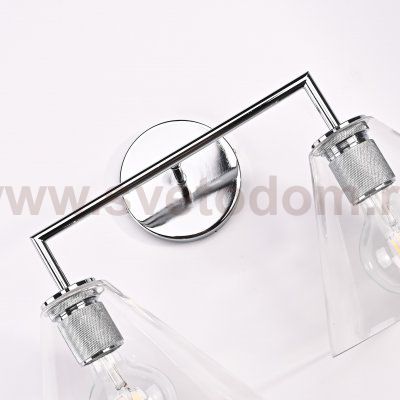 Бра RH Utilitaire Funnel Shade Double Sconce Silver ImperiumLoft 123268-22