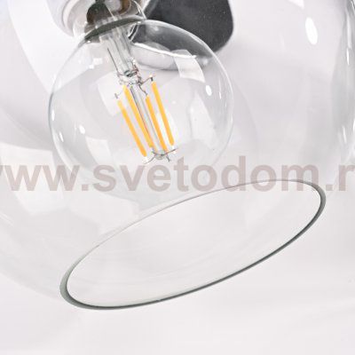 Бра RH Utilitaire Globe Shade Double Sconce Silver ImperiumLoft 123274-22