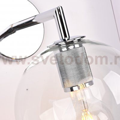 Бра RH Utilitaire Globe Shade Single Sconce Silver ImperiumLoft 123277-22