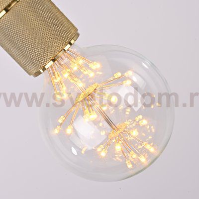 Лампа прозрачная с елочкой LED Е27 1.5W ImperiumLoft 123325-22
