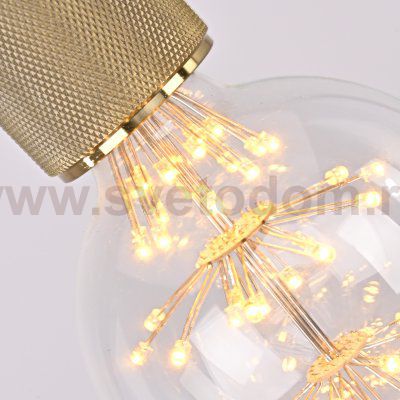 Лампа прозрачная с елочкой LED Е27 1.5W ImperiumLoft 123325-22