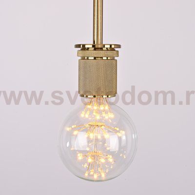 Лампа прозрачная с елочкой LED Е27 1.5W ImperiumLoft 123325-22