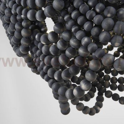 Подвесная Люстра Amelia Wood Bead Chandelier By Imperiumloft