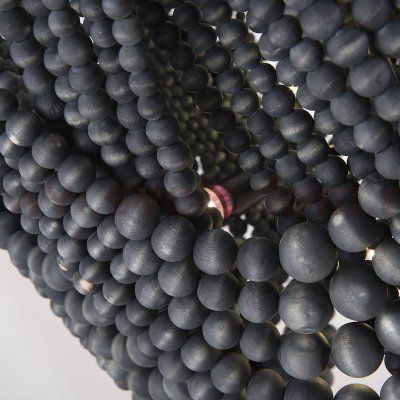 Подвесная Люстра Amelia Wood Bead Chandelier By Imperiumloft