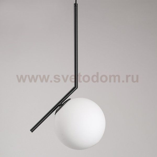 Светильник Flos IC Lighting Black Pendant Lamp ImperiumLoft 123392-22