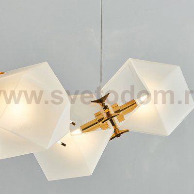 Люстра Gabriel Scott  Welles Glass L2 ImperiumLoft 123396-22