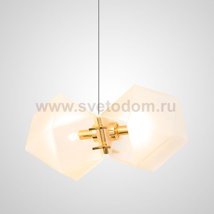 Люстра Gabriel Scott  Welles Glass L2 ImperiumLoft 123396-22