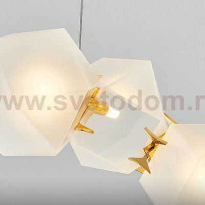 Люстра Gabriel Scott  Welles Glass L2 ImperiumLoft 123396-22