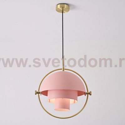 Люстра Louis Weisdorff Gubi Multi-lite Pendant Pink ImperiumLoft 123430-22
