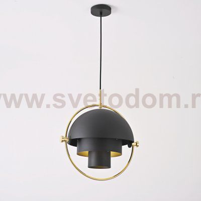 Люстра Louis Weisdorff Gubi Multi-lite Suspension Lamp Black ImperiumLoft 123433-22