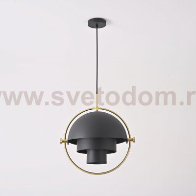 Люстра Louis Weisdorff Gubi Multi-lite Suspension Lamp Black ImperiumLoft 123433-22